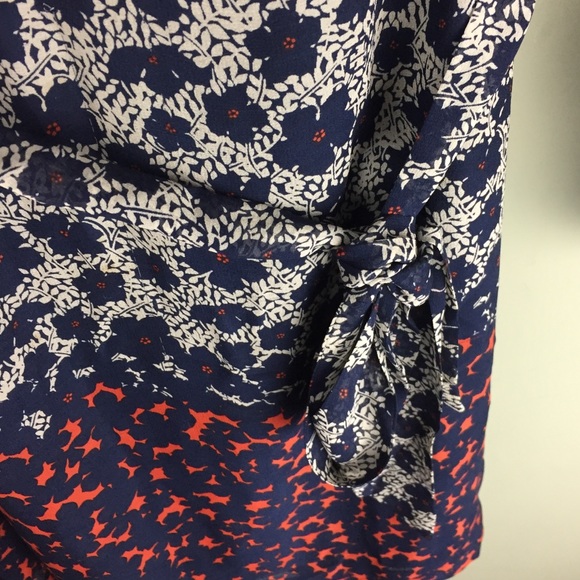 Tory Burch Lisa Silk Floral Keyhole Dress Size 6 - Picture 11 of 14